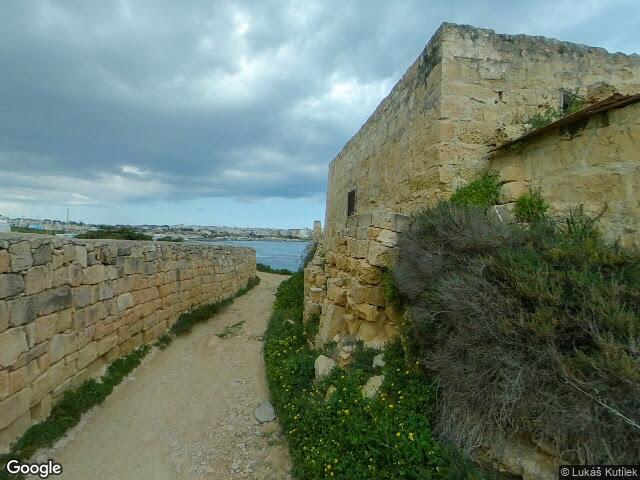 Xatt il-Batterija ta' Riħama,  Wied il-Għajn,  Reġjun tan-Nofsinhar