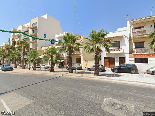 Triq il-Mosta,  Buġibba,  San Pawl il-Baħar